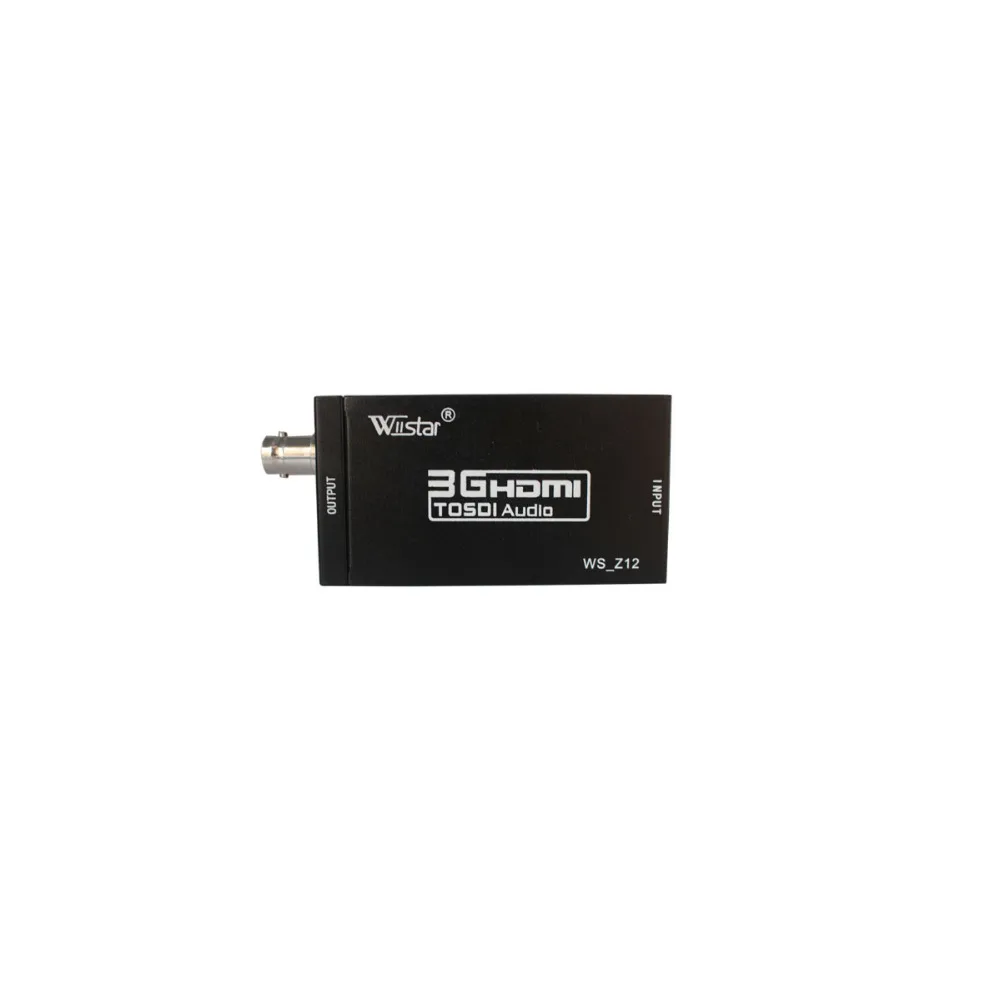 Конвертер wiistar Mini HD 1080P 3G hdmi в sdi поддержка SD / SDI сигналов показывающих HDMI hdmi2sdi HDMI|mini