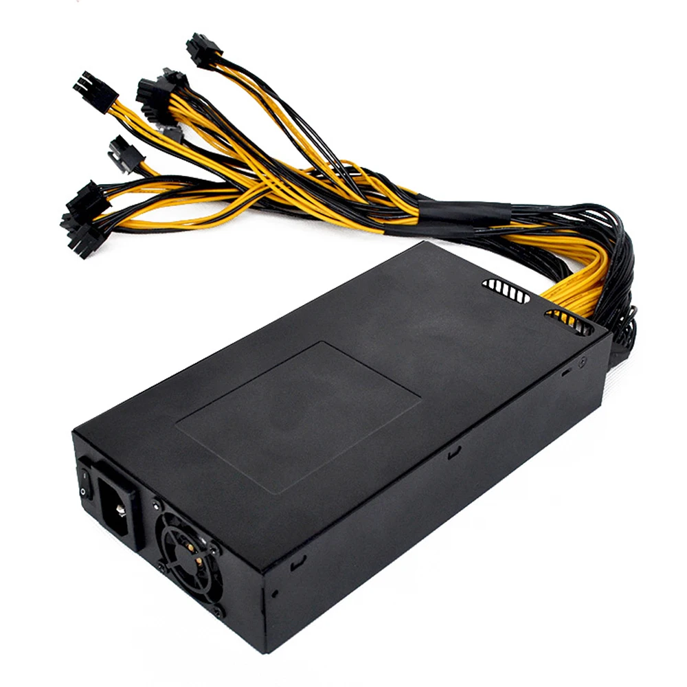 

160-270V 1800W 40mm Bearing Fan Dedicated Power Supply for S9 L3+ D3 R-4 A7 E9 Miner Mining Machines with Metal Housing