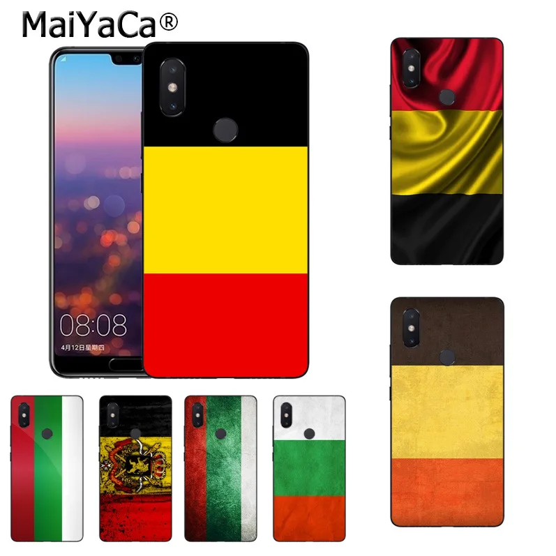 MaiYaCa флаг Бельгии Болгария 2018 новый роскошный модный Чехол для мобильного