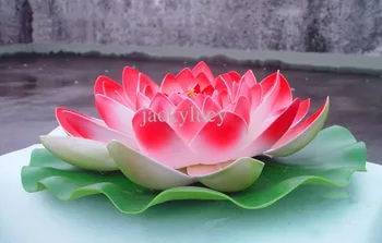 

60 CM Diameter Big Size Artificial Simulation Lotus Flower for Wedding Decoration Home Decor (Pink Red Purple Orange White)