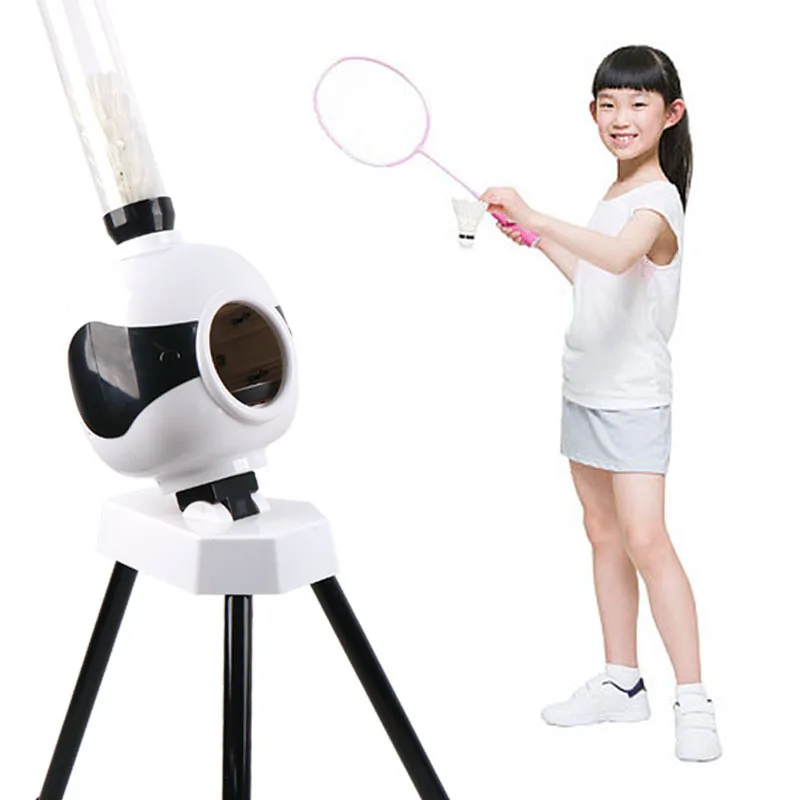 Cracklight Badminton Trainer Set Base Portable Training Tool Practice Machine Rebound for Family Outdoor Games Badminton Beginner Self-Study Classy