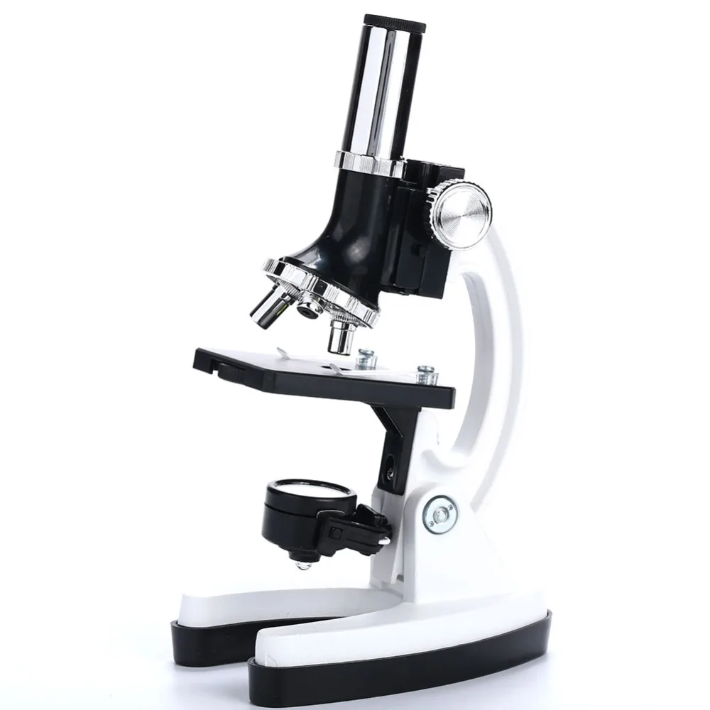 Микроскоп лабораторный набор светодиодный 900X широкоформатный микроскоп обучающая игрушка портативный микроскопио Magnifie Биологический микроскоп для детей