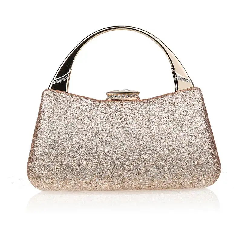 Negro Dorado Plateado Simple Mujeres Pequenas Bolsos Para Fiesta De Boda Y Monederos Moda Mujer Chica Noche Bolsos Dia Embragues Minaudiere Bolsas De Noche Aliexpress