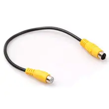 TOP S-Video 7-Pin TV to RCA AV Adapter Converter Cable