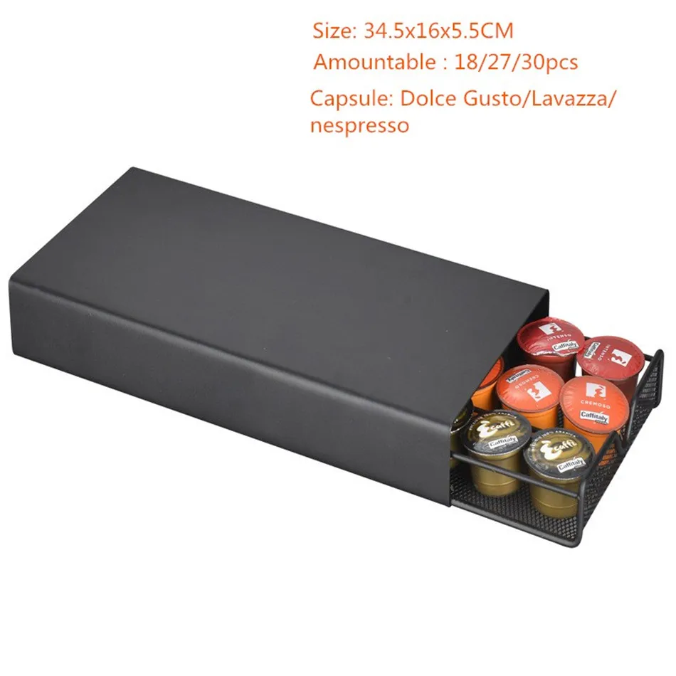 MICCK coffee Pod Holder 72pc K-Cup Nespresso dolcegusto кофейная капсула Lavazza дисплей стойка для хранения хромированная башня