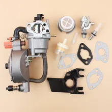 Duel Carburetor Gasket Fuel Filter Petcock Kit For HONDA GX160 GX200 168F 170F 2.5-3KW Generators Gasoline Engine Motor Duel Carburetor Gasket Fuel Filter Petcock Kit For HONDA GX160 GX200 168F 170F 2.5-3KW Generators Gasoline Engine Motor