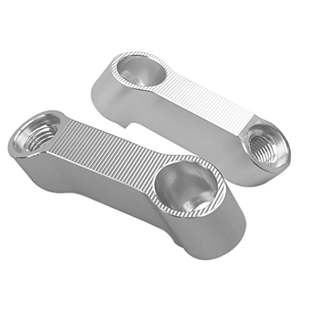 Moto Mirror Riser Extenders Distanziatori Adattatore Di Estensione Adattatore Per Kawasaki Z750 Z1000 Er6N Er6 Er5 Ex500 Versys 650 Fz-07