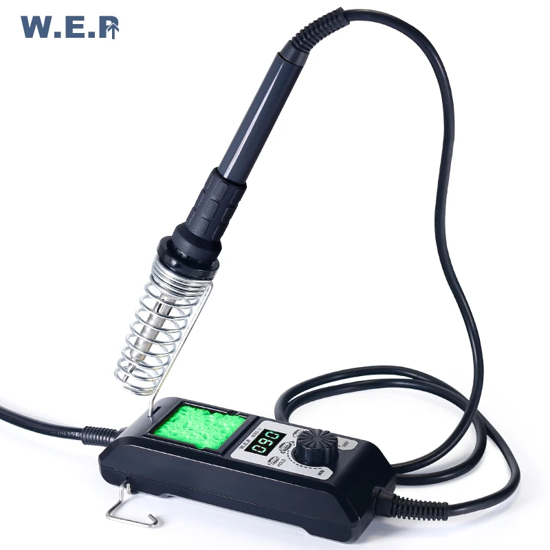 WEP 908D-II 65 W Portable LED Digitial Thermostat Soldering Iron Digital Temperature Correction Sleep Protection WEP 908D-II 65 W Portable LED Digitial Thermostat Soldering Iron Digital Temperature Correction Sleep Protection