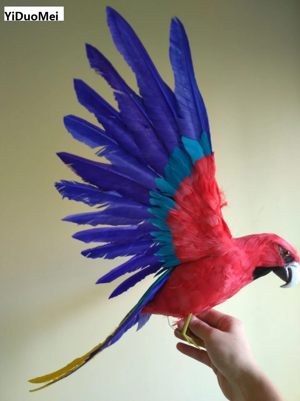 大45 60センチカラフル羽オウム鳥モデル拡散翼オウム手芸 プロップ 家の庭の装飾ギフトp18 Bird Modeling Birds Birdsgift Gifts Aliexpress