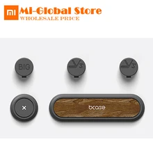 5 шт. XiaoMi TUP2 Магнитный поглощающий кабельный зажим Высокая совместимость практичная Магнитная основа текстура древесины Лучшая цена