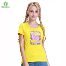 Уличная модная футболка с короткими рукавами и круглым вырезом 62138