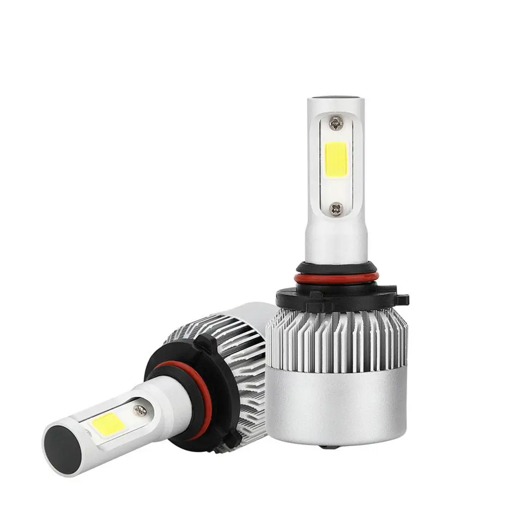 BEESCLOVER LED Headlights Bulbs COB LEDs High Power 6000K 6500K White