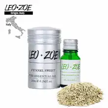 Известный бренд LEOZOE Fennel сладкий эфирное масло сертификат происхождения Италия Высокое качество аутентификации Фенхель сладкое масло 10 мл