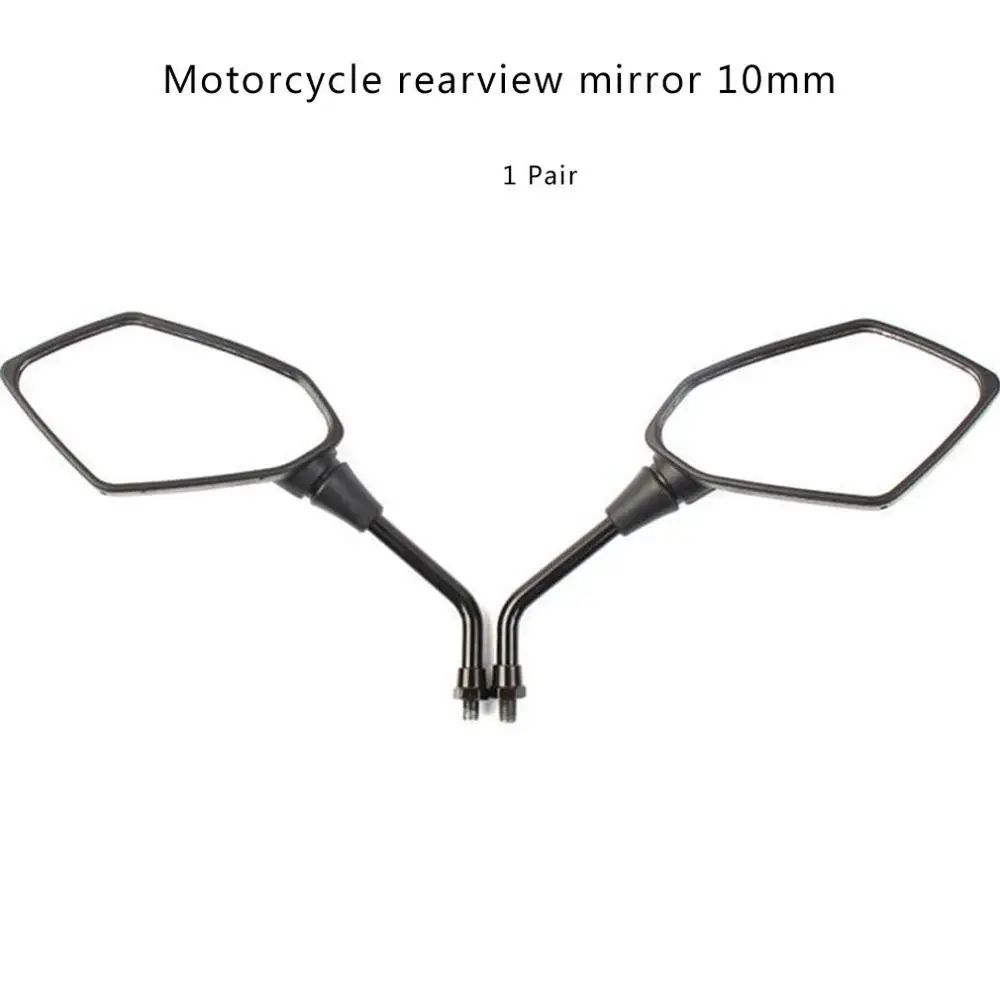 Электрические автомобильные зеркала, мотоциклетные зеркала заднего вида, выпуклые зеркала, модифицированные универсальные зеркала, Hd широкоугольные - Цвет: 10mm orthodontic