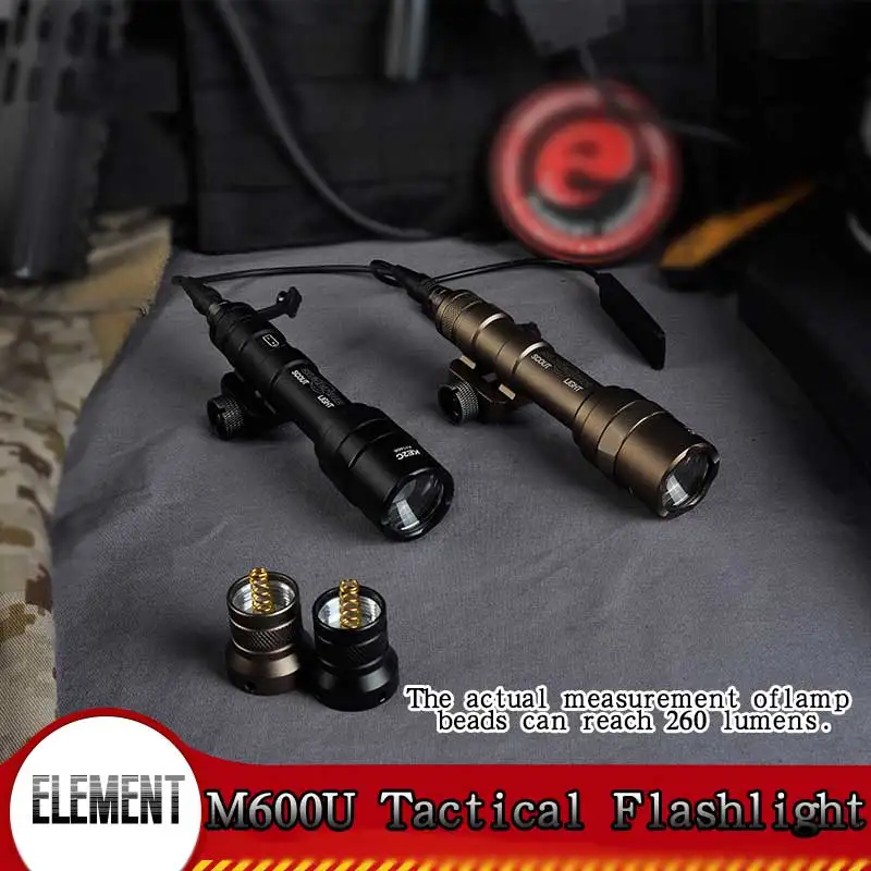 

Element Steddy SF M600U Outdoor Lighting High Brightness Tactical Lamp Strong Light Flashlight