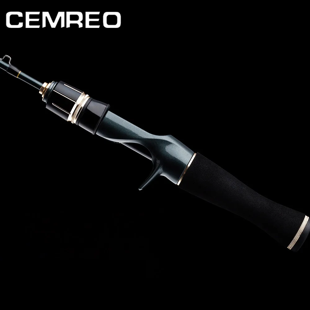 

CEMREO slow jigging fishing rod Super Ultra Light 2 Section Solid Tip Carbon Spinning&casting Rod fishing rod 2 section