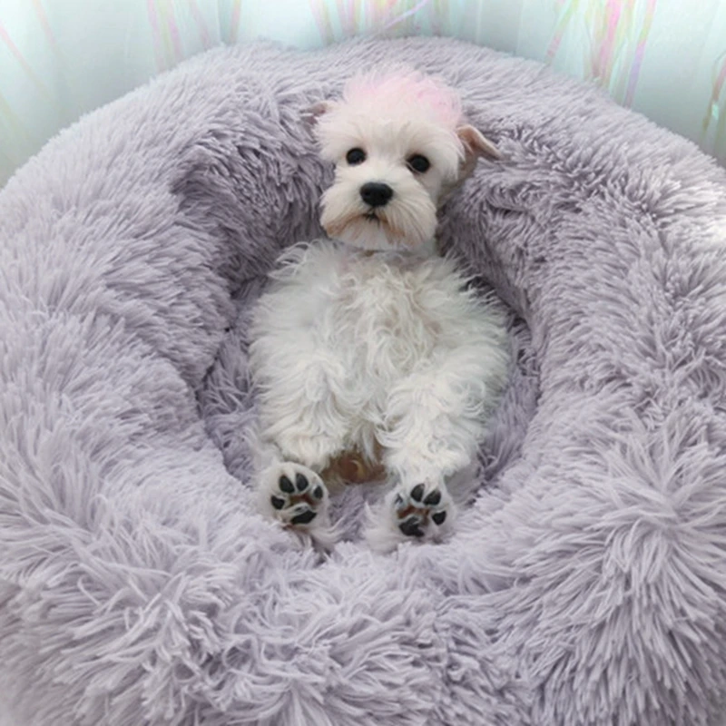 

Pet dog Bed Durable Warm And Comfortable Plush Pet Bed Luxury Fluffy