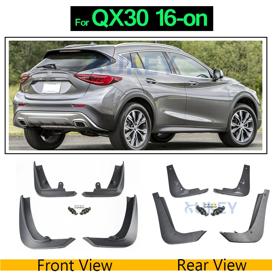 Комплект брызговиков для Infiniti G25 G35 G37 Q40 Q50 Q50S QX30 JX35 QX60 FX S51 FX35 FX37 FX50 QX70 Брызговики