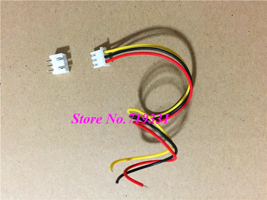 

10Sets Micro JST PH 2.0 2.0mm 3-Pin Connector plug Male Female Connector W. Wire