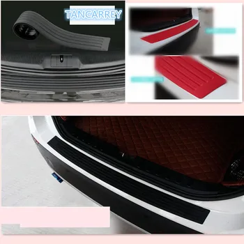 

Car rear trunk bumper Protector Sill Stickers for toyota corolla opel skoda rapid ford renault logan suzuki grand accessories
