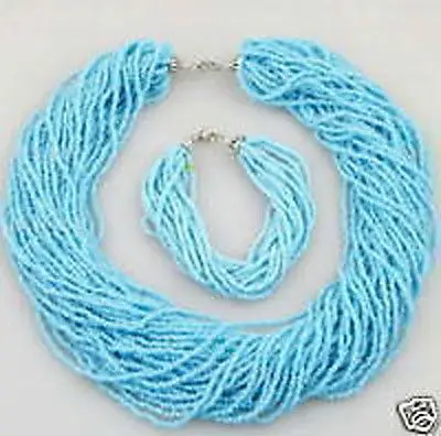 

beautiful tibet turquoise bracelet Necklace set AAA style 100% Natural jade Noble Fine jewe