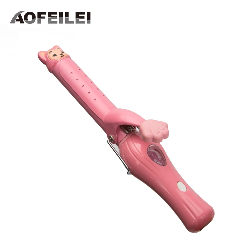 AOFEILEI New Arrival MINI Ceramic Curling Wand Curling Iron professional hair curler hair Styling Tool