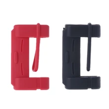 Universal silicone cinto de segurança do carro fivela cobre clipe anti-risco capa botão de segurança automóvel acessórios interiores do carro-estilo