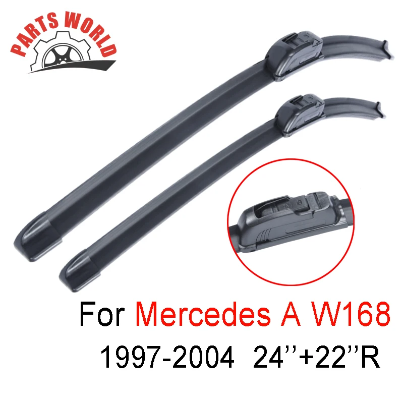 24''+22''R Front Wiper Blade For Mercedes Benz A W168 1997 2004