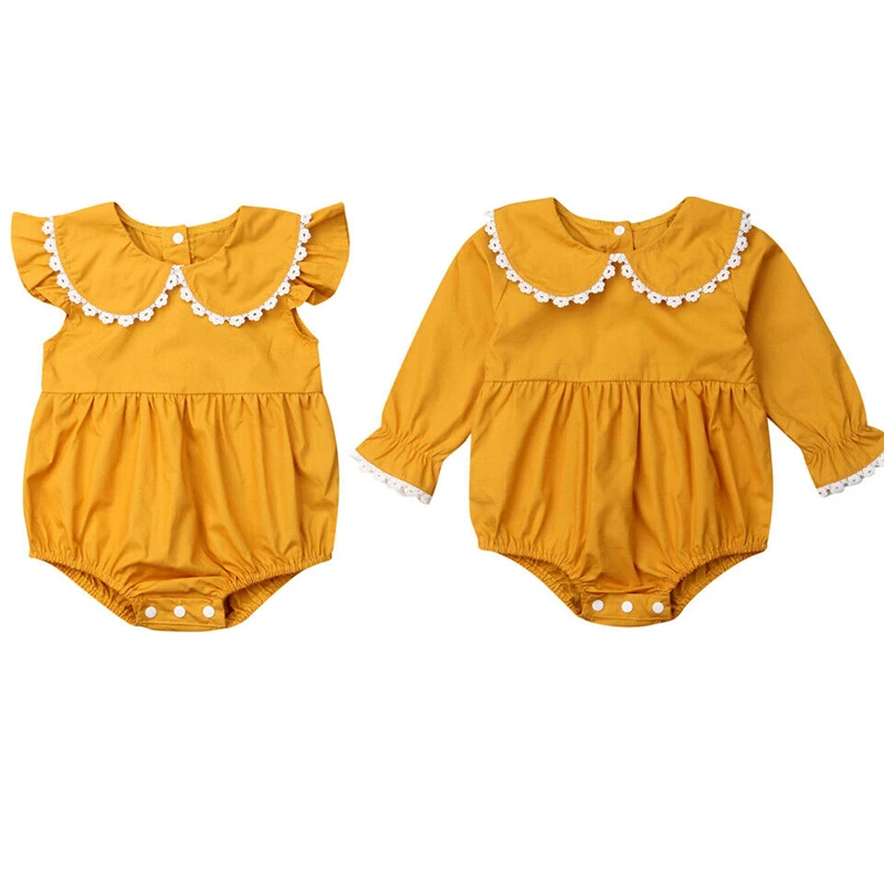 baby girl yellow jumpsuit