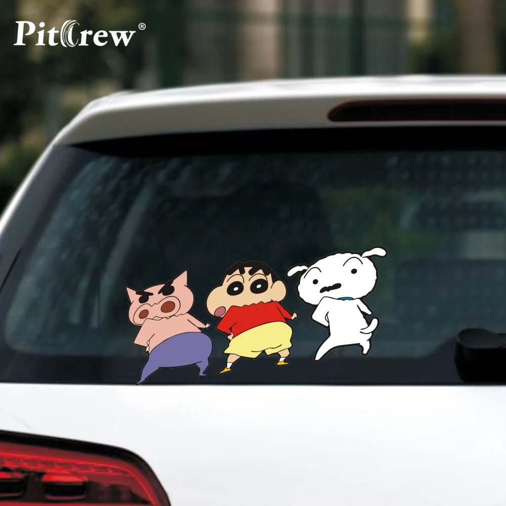 Auto Parts And Vehicles Shin Chan Batman Naruto Ho Funny Car Stickers Bump Superhero Cartoon Auto Decals Car Truck Decals Stickers