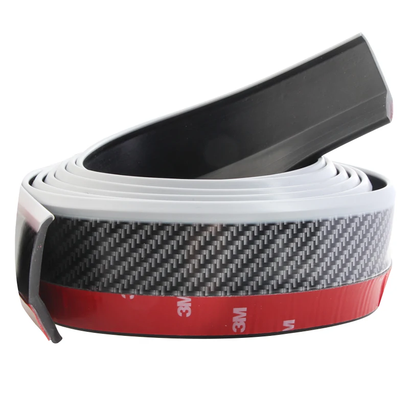 2,5 m Protector de coche parachoques delantero divisor de labios Kit de cuerpo Spoiler Bumpers accesorios de coche accesorios de fibra de carbono Bicolor 2,5 m Protector de coche parachoques delantero divisor de labios Kit de cuerpo Spoiler Bumpers accesorios de coche accesorios de fibra de carbono Bicolor