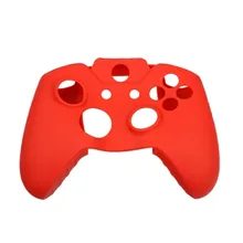 Красные мягкие силиконовые серьги кожаный чехол для Microsoft Xbox One контроллер