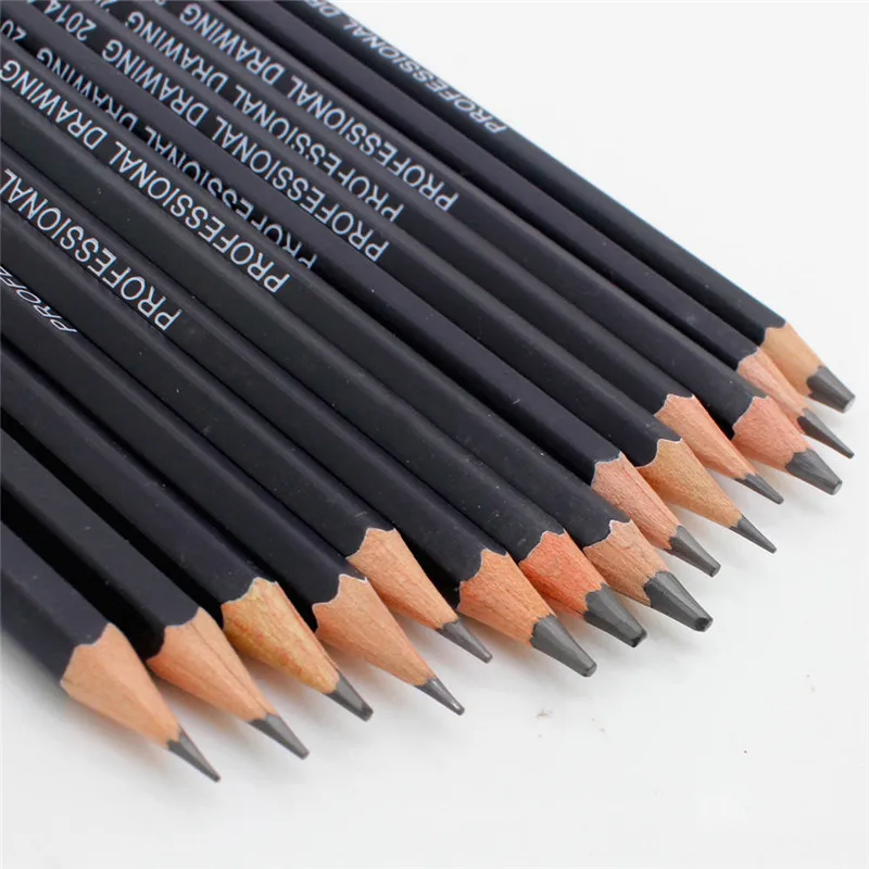 pencils rubber sketch pencil artist drawing pencil graphite pencils sketch kneaded eraser sketching pencils 14pcs Sketch Art Drawing Pencil 6H-12B Pro Sketching Pencils for Artist