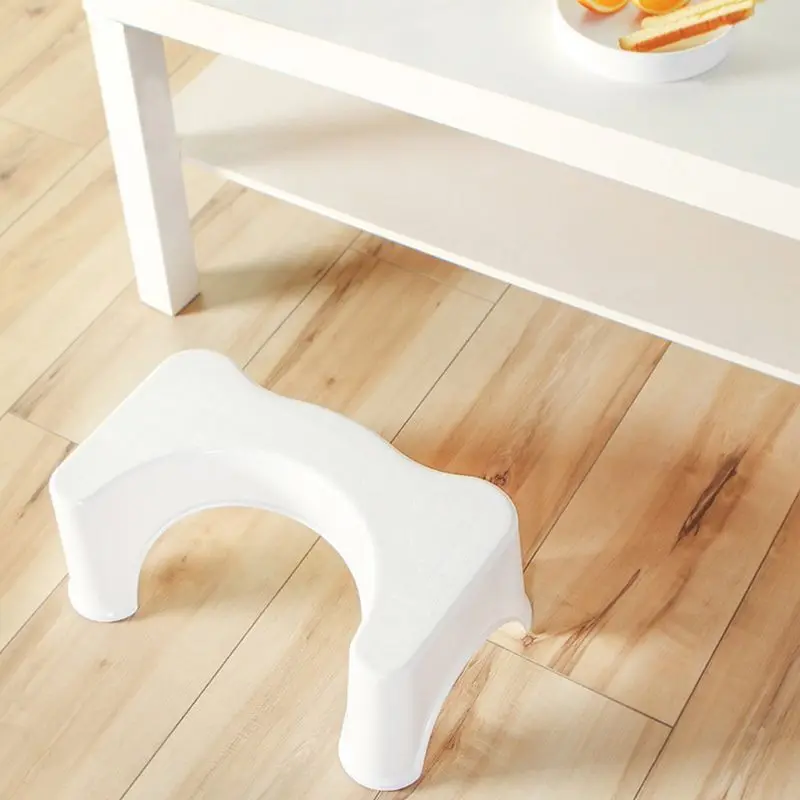 Günstig 39x22,5x17 cm U Förmigen Hocken Wc Hocker Nicht Slip Pad Bad Helfer Assistent Footseat lindert Verstopfung Stapel