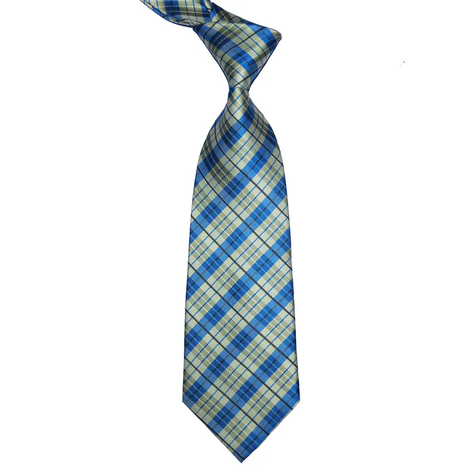 Клетчатый костюм галстук для мужчин шелковый галстук тартан 10 см ширина мужской моды жаккардовые Тканые официальная одежда Бизнес Свадебная вечеринка Классический