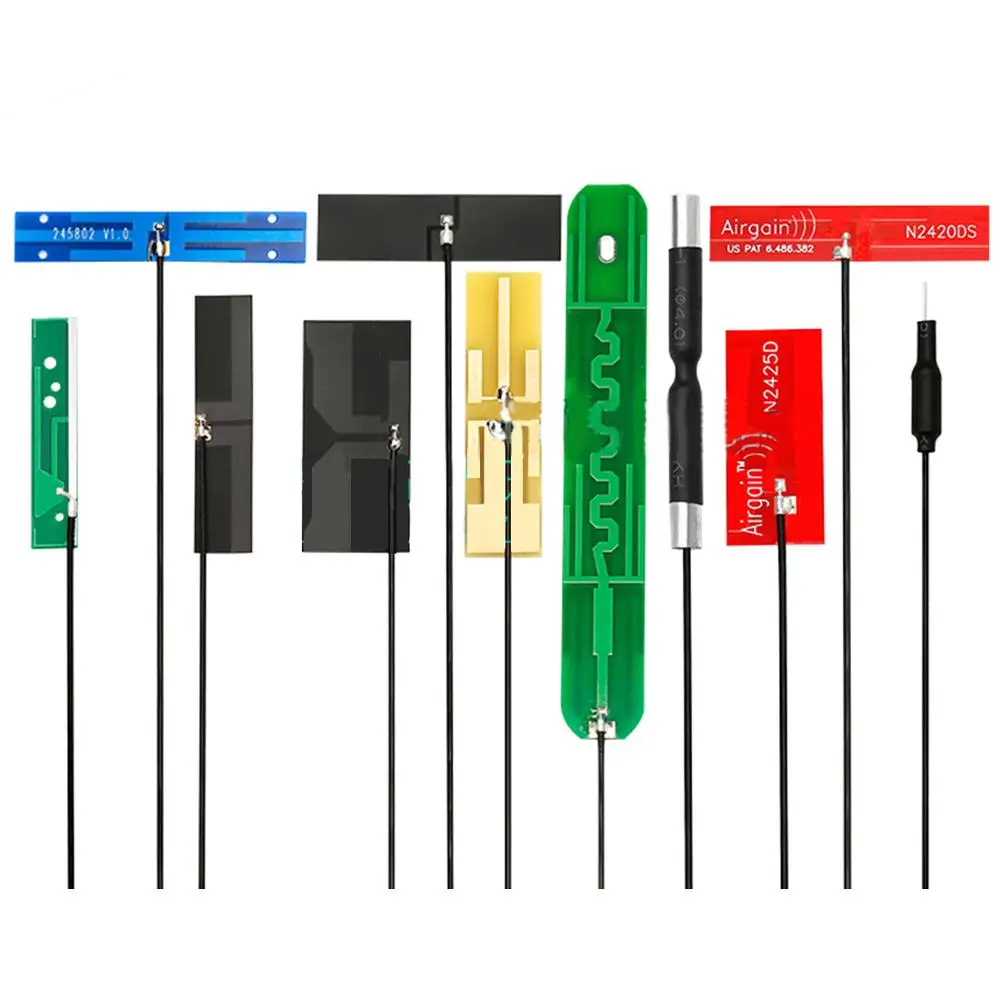 qt450a soft rod antenna for south chc hi target tnc 450 470 4dbi 2PCS 2.4G/5G/5.8G double frequency internal FPC soft antenna wifi PCB aerial 4dbi 40x8mm red color NEW wholesale price