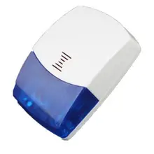 Беспроводной 868 МГц сигнализация для помещений динамик стробоскопической сирены 90db DZX-103-W для GSM PSTN X6 APP сенсорной Панель