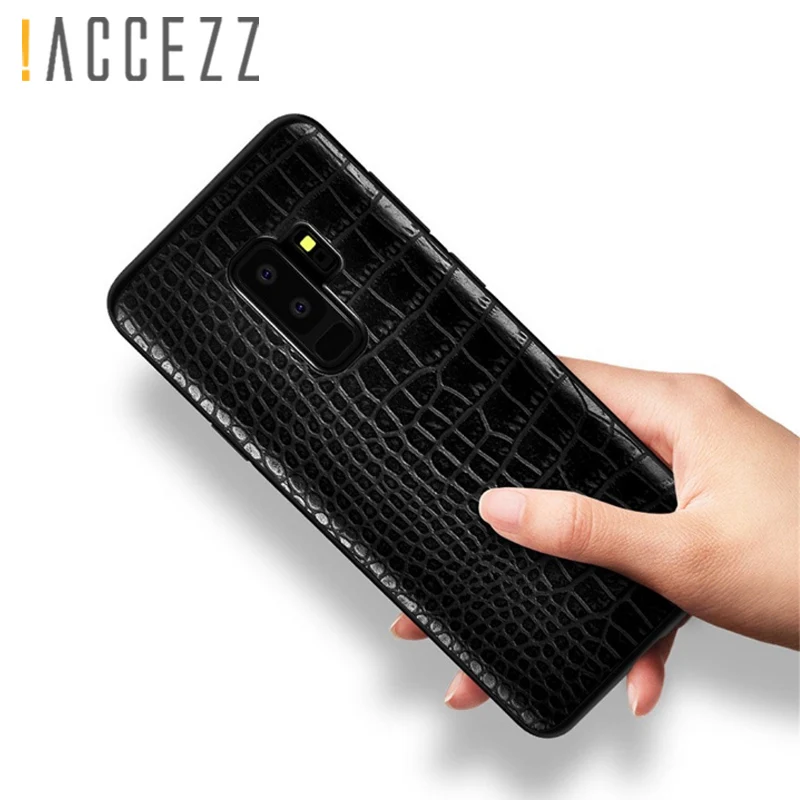 

Retro Crocodile Snake Pattern Case For Samsung S8 S9 Plus Note8 Print PU Leather Soft Luxury Phone Back Cover For Samsung Note 8