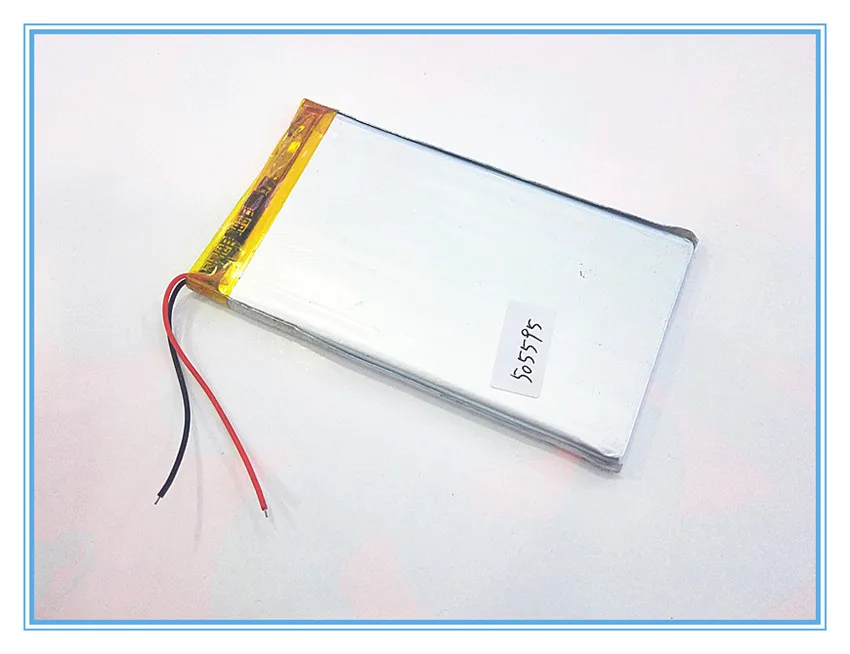 

best battery brand Free shipping 3.7V 3000MAH rechargeable batteries, 505593, 505595 battery MP4't a MP5 GPS navigator battery c