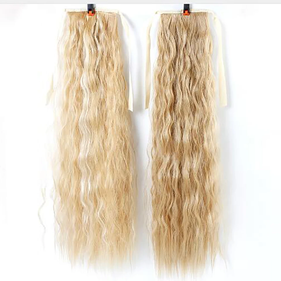 AOSIWIG Long Curly Ponytail for Women High Temperature Fiber Synthetic Clip Hair Accessories Fake Hair Pieces AOSIWIG Long Curly Ponytail for Women High Temperature Fiber Synthetic Clip Hair Accessories Fake Hair Pieces