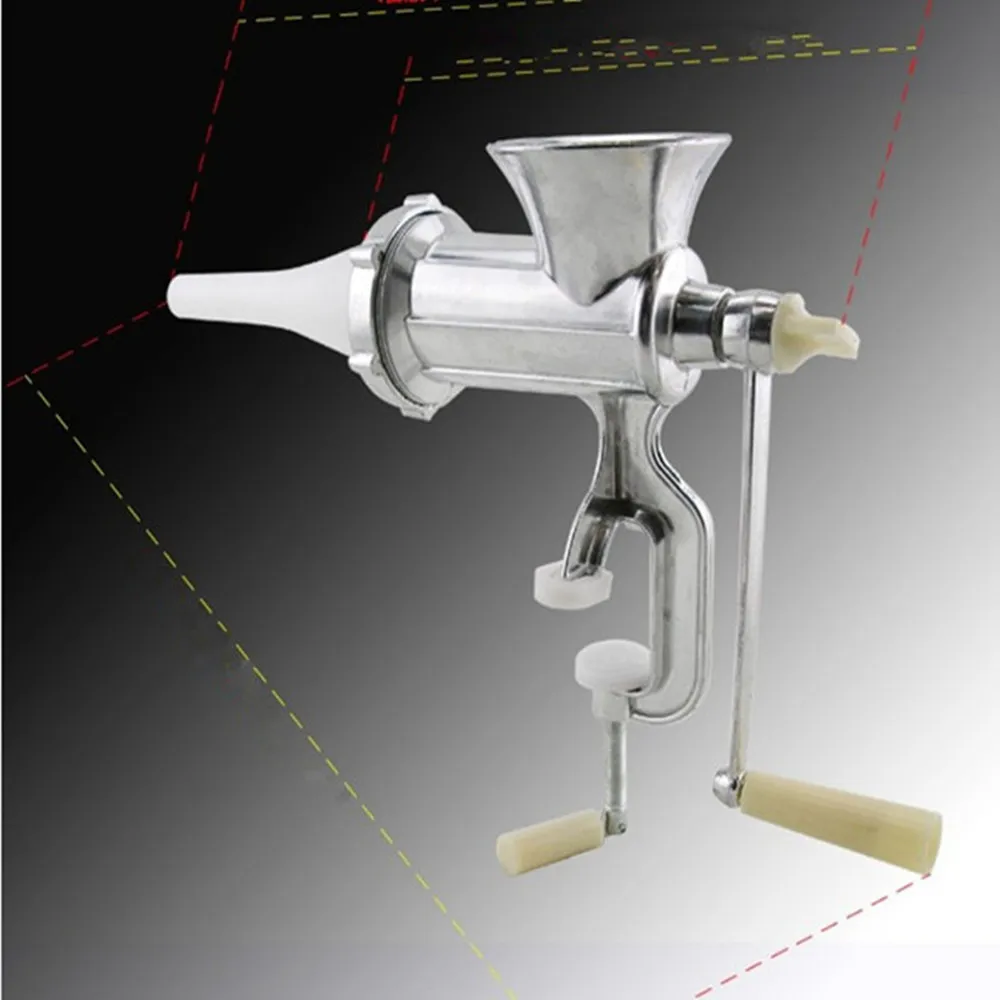 Алюминий сплав мясорубка Таблица рукоятка ручной инструмент Мясорубка s для кухни инструмент паста slicer говядины