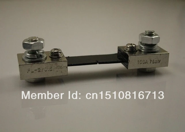 

Шунт резистор для постоянного тока 75 а 75 мВ амперметр