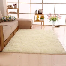Домашние коврики для гостиной, спальни, прямоугольные ультра мягкие ковры, современные мохнатые ковры для детей, Противоскользящие коврики для домашнего декора