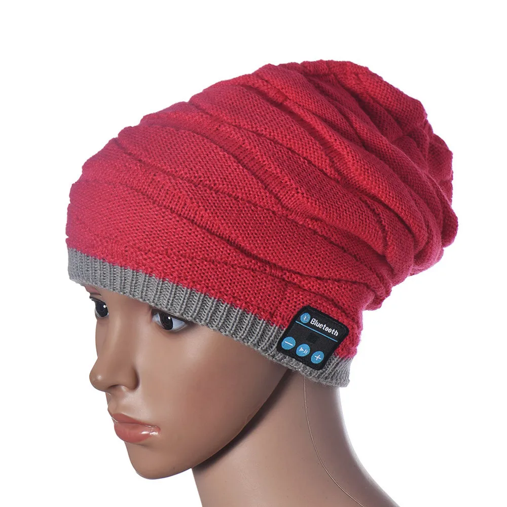 100p!Soft Knit Beanie Smart Wireless Bluetooth V4
