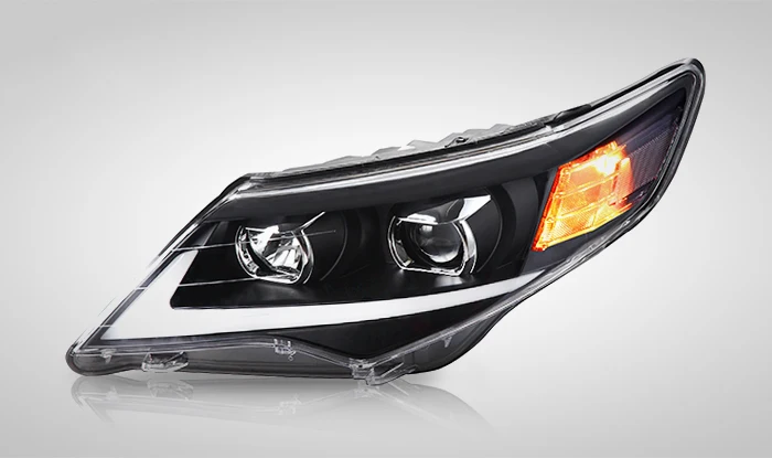 2012 2014 Ближний Восток передние фары s для Toyota Camry HID Биксеноновые линзы