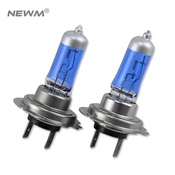 

2pcs H7 55W 12V Halogen Bulb Super 5000K White Fog Lights High Power Car Headlight Lamp Car Light Source Car Styling parking