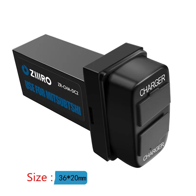 Автомобильный интерфейс двойной USB разъем для зарядного устройства адаптер