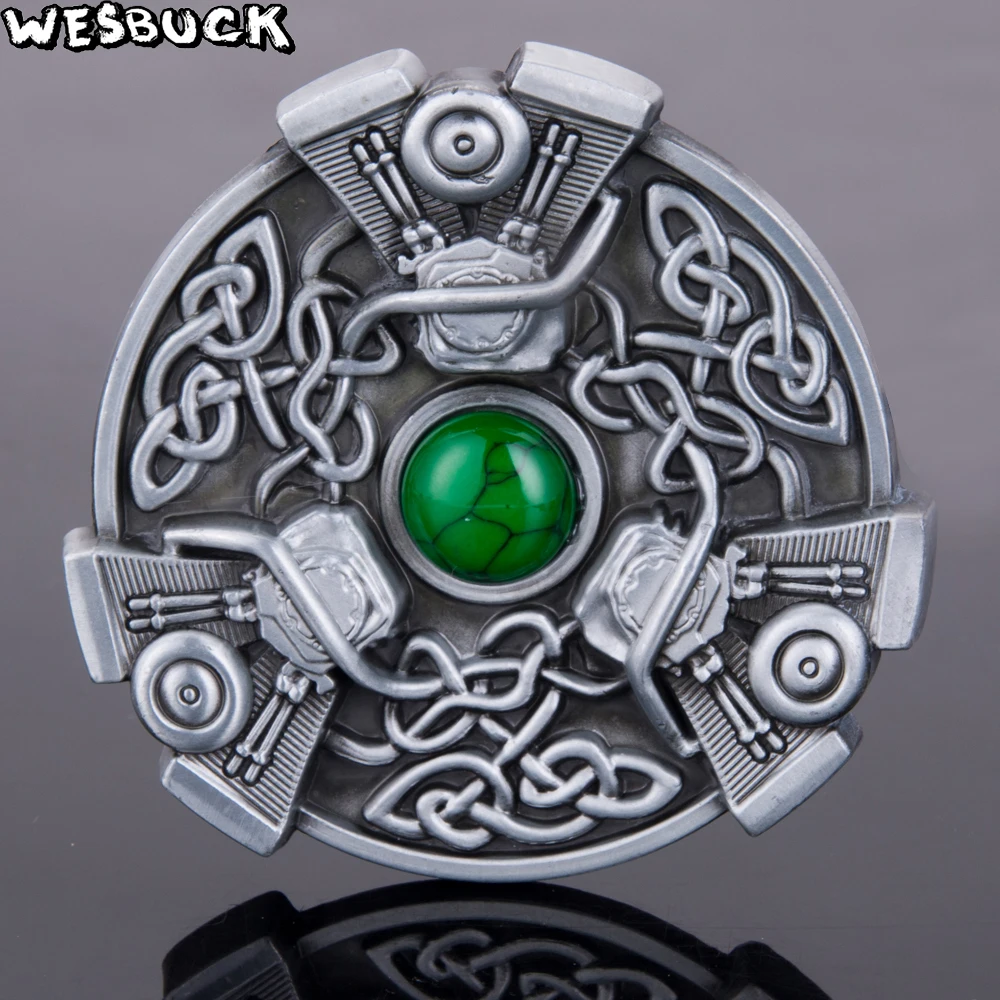 5 Pcs Moq Wesbuck Brand Cool Luxury Men Belt Buckles Mens Designer Silver Belt Buckles New Year