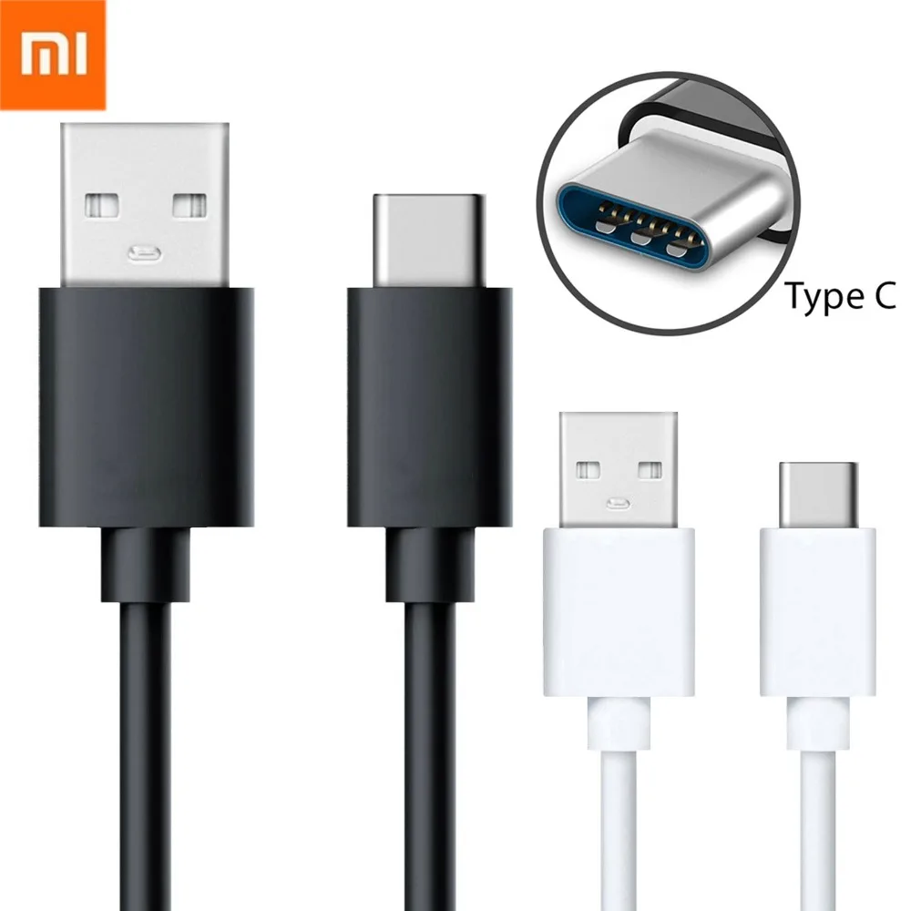 Оригинальный USB кабель Xiaomi type C 1A мобильный телефон линия синхронизации данных