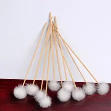 QIAOYAN 1 шт. гусиное перо, Ушная палочка для удаления воска, кюретка для взрослых с бамбуковой ручкой, инструменты для выкапывания ушей, ложка, чистящая палочка, забота о здоровье